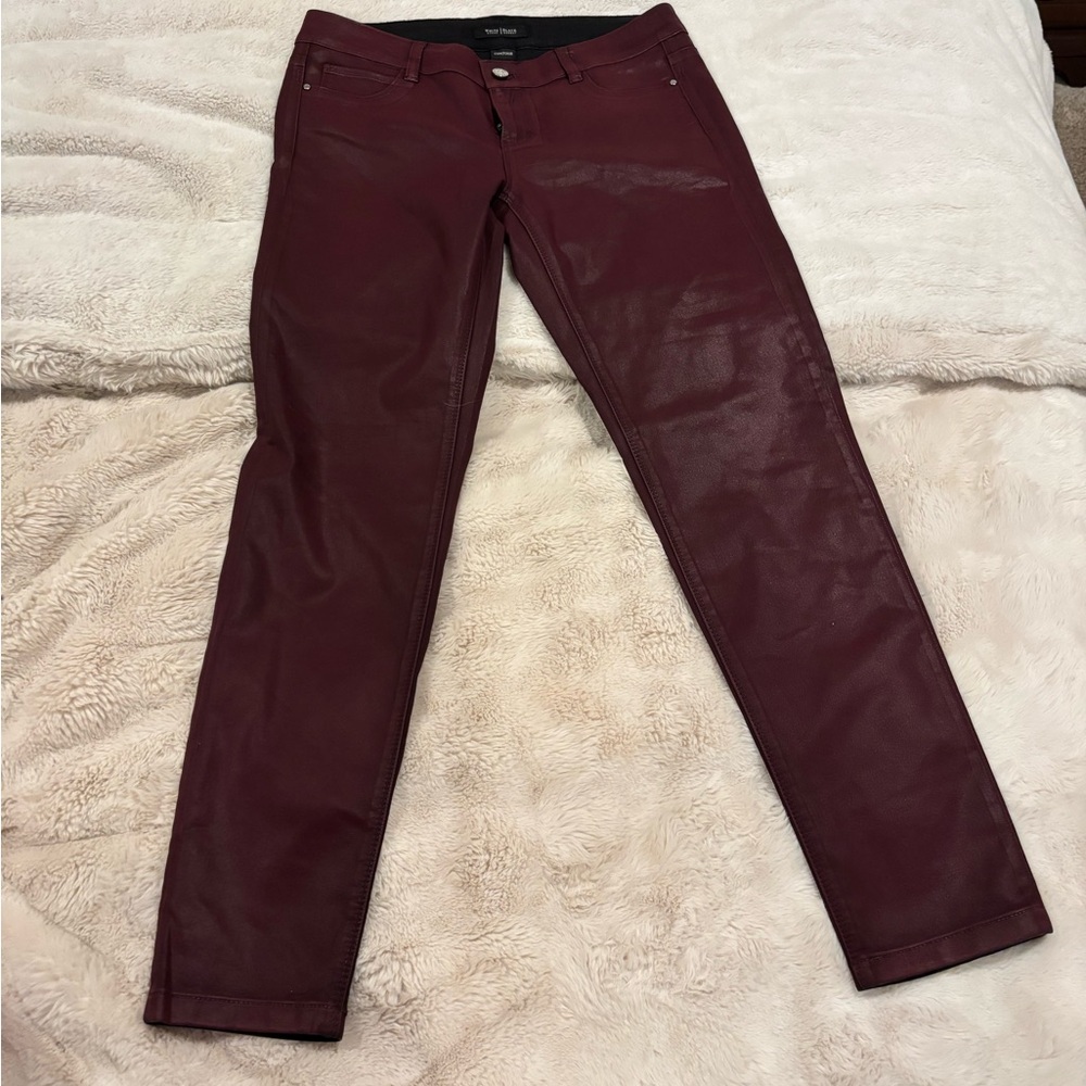 White House Black Market Black Contour Pants - Slim Fit